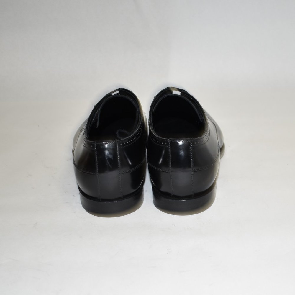 Burberry Cranbrook Derby Black Leather Size 8 - Picture 7 of 9